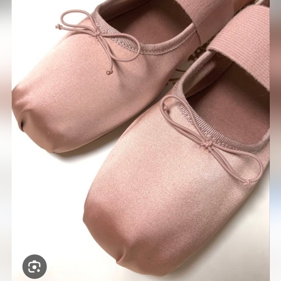 Sara Girls Pink Satin Ballet Flats Sz-2.5 - Picture 6 of 6